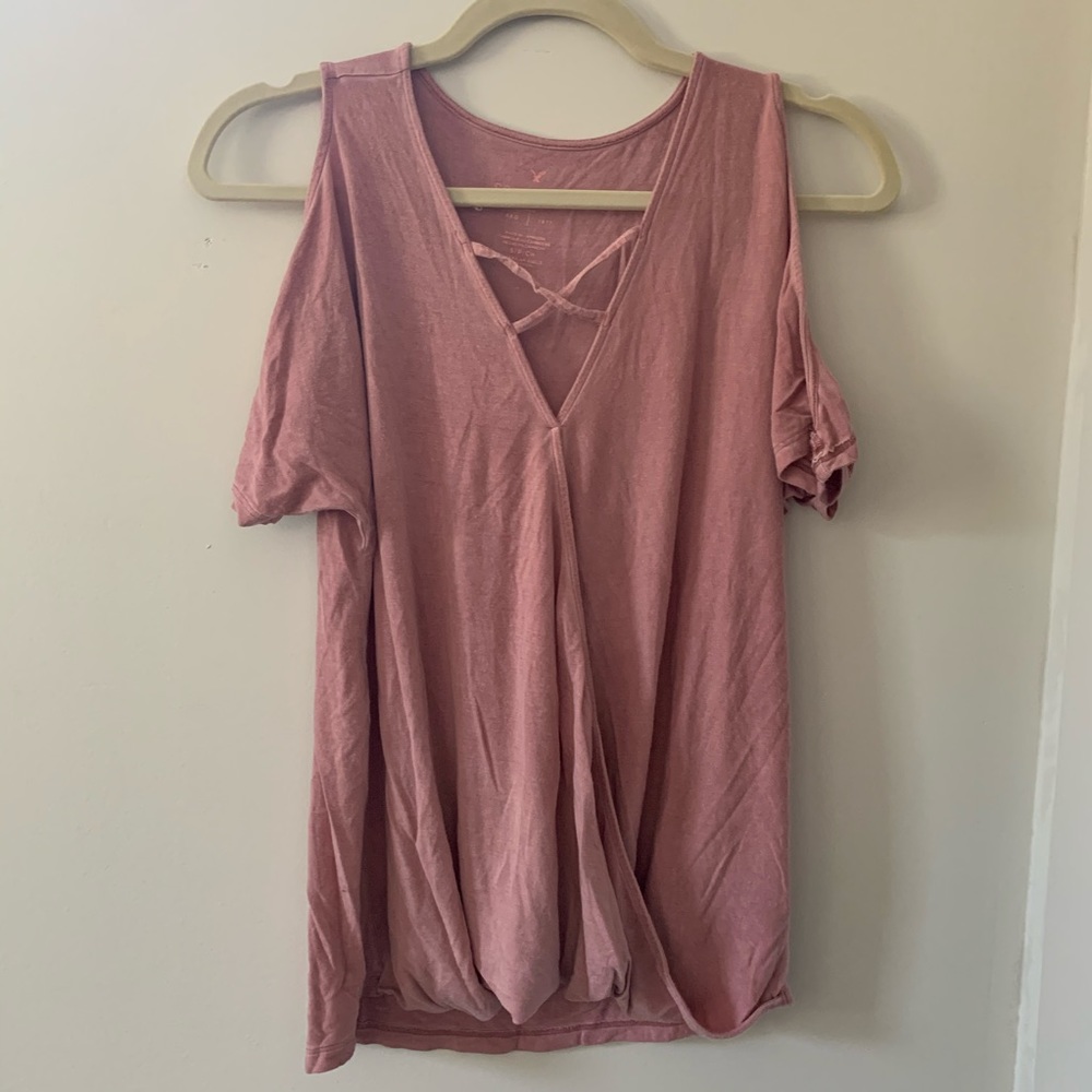 AE Soft & Sexy Pink Shirt